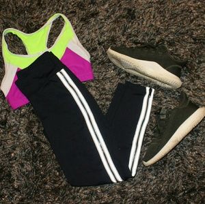 Tommy Hilfiger Sport Zip Leggings Medium